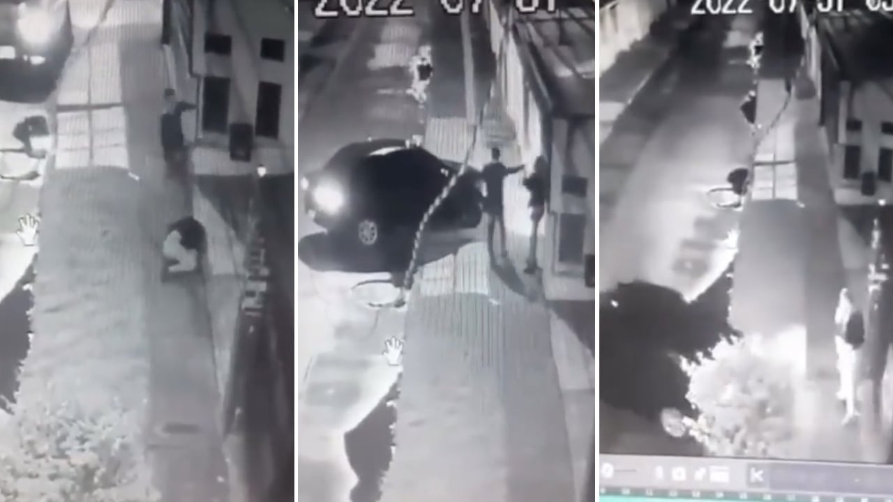 Tremenda golpiza se llevó una mujer en Bogotá