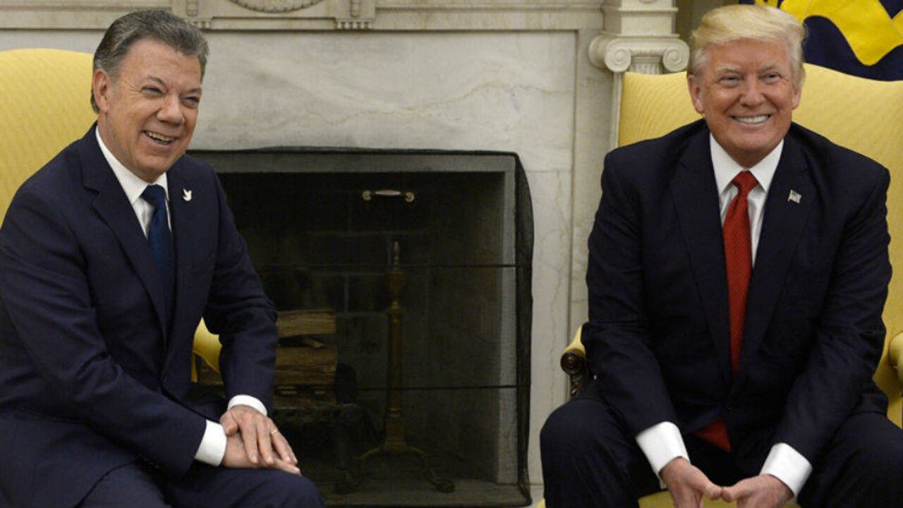 Estados Unidos está listo para apoyar a Colombia en sus esfuerzos antinarcóticos. Foto: Presidencia de la República