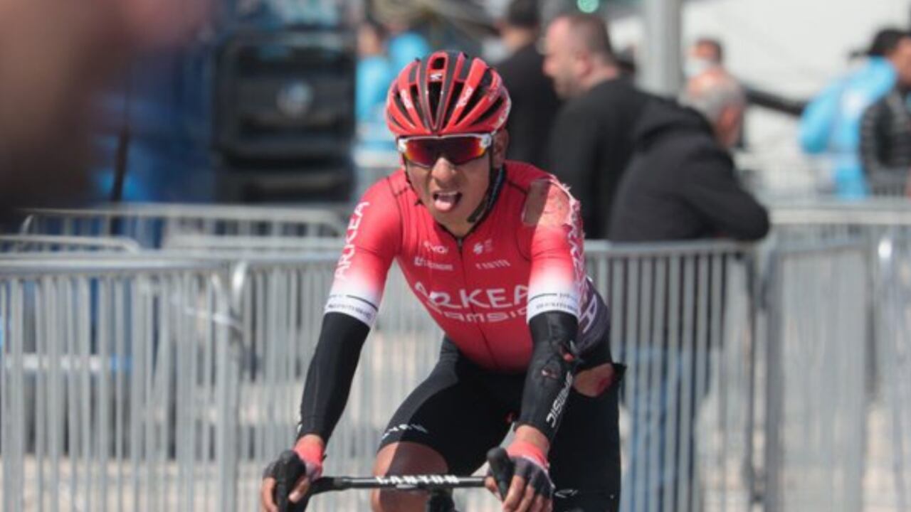 El colombiano sufrió varios percances en la segunda etapa del Tour de Turquía.