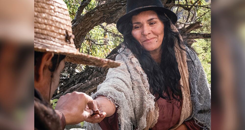 Marina Olarte es Lucía, un tremendo personaje en 'Adiós al amigo'.