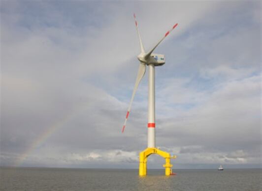 El proyecto eólico en el mar Caribe tendrá una capacidad de más de 350 megavatios.