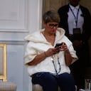 La primera dama de Colombia, Verónica Alcocer, durante un evento de presentación de un proyecto de ley para reformar el sistema de salud de Colombia, en un acto público en el Palacio Presidencial de Nariño en Bogotá, Colombia, el 13 de febrero de 2023. (Foto de: Chepa Beltran/Long Visual Press/Universal Images Group)