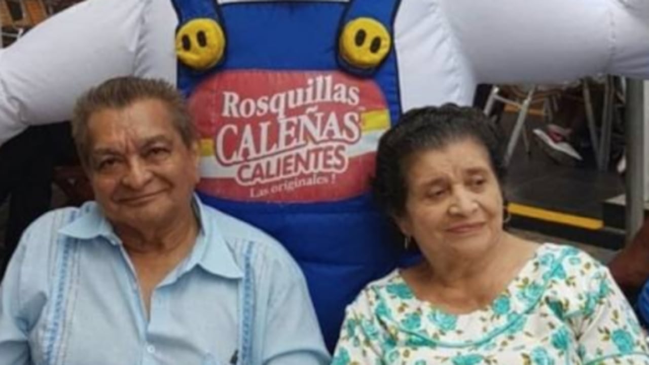 Hernando Rojas y Estela Hurtado, esposos y fundadores de Rosquillas Caleñas. Estela Hurtado falleció el pasado 9 de junio de 2019 después de pasar varios meses delicada de salud.