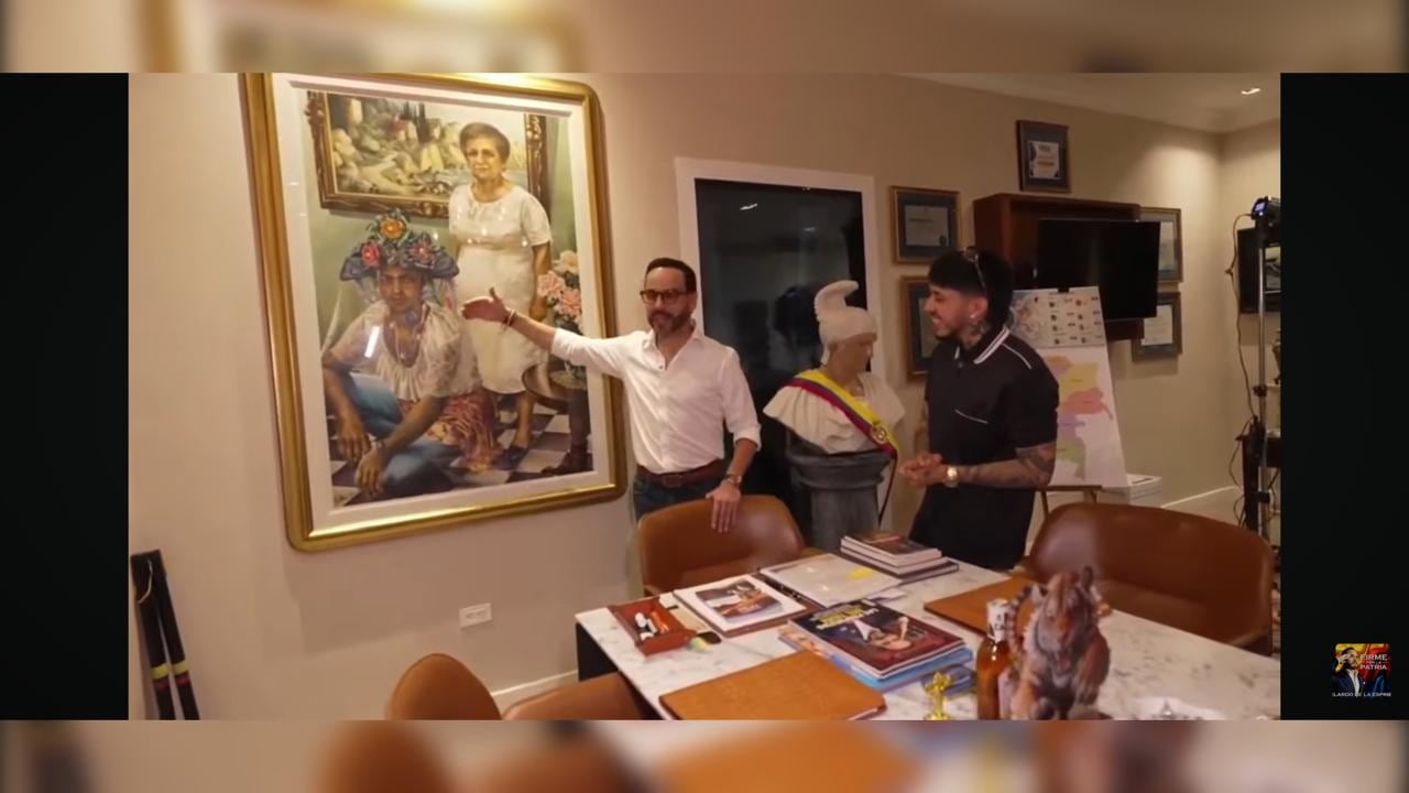 Abelardo de la Espriella y Westcol hablan sobre el cuadro que causó comentarios por parte de Gustavo Petro.