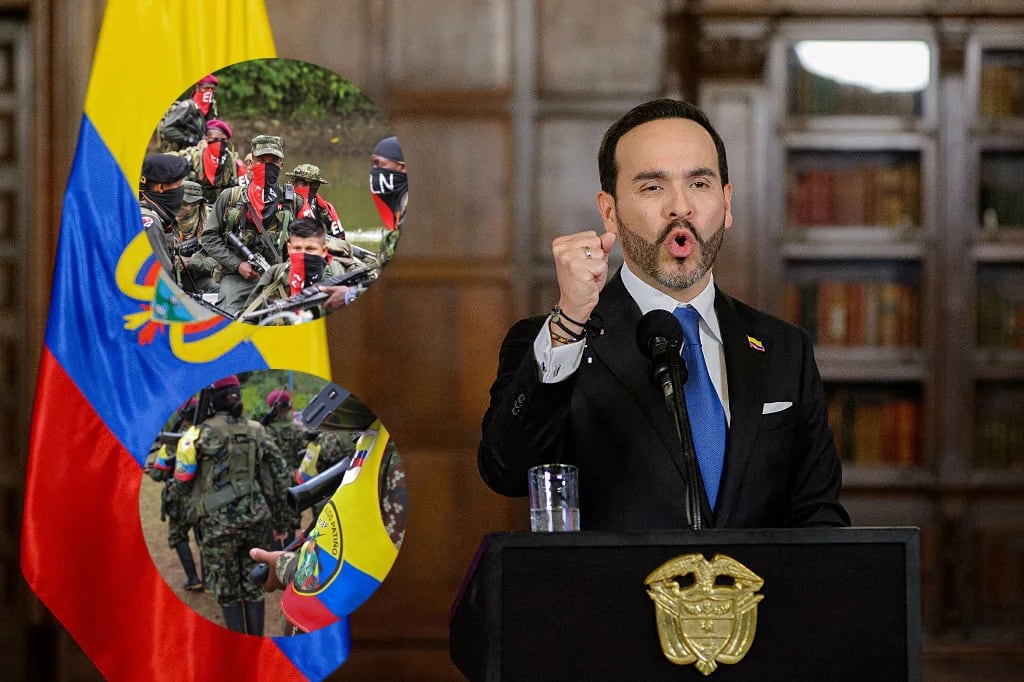 Presidente Abelardo De La Espriella, el ELN y las disidencias de las Farc.