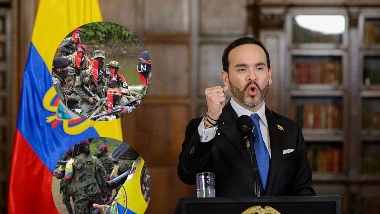 Presidente Abelardo De La Espriella, el ELN y las disidencias de las Farc.
