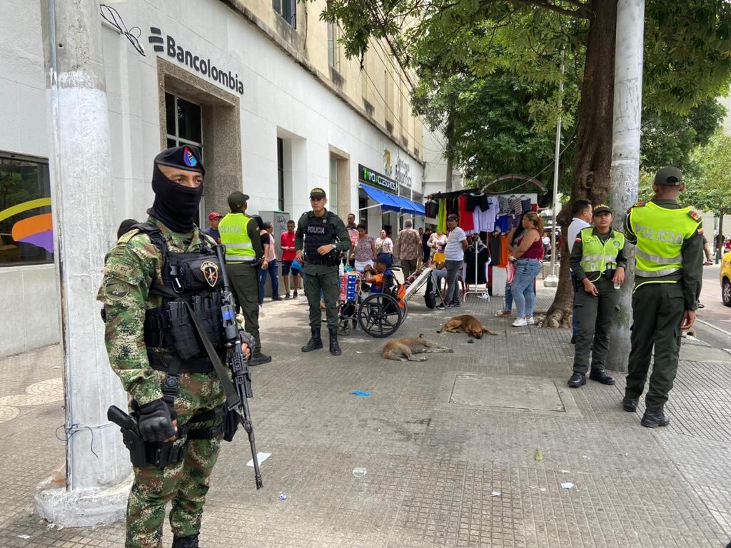 Ejército en Barranquilla.