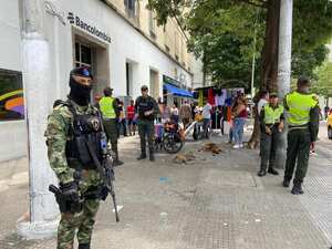 Ejército en Barranquilla.