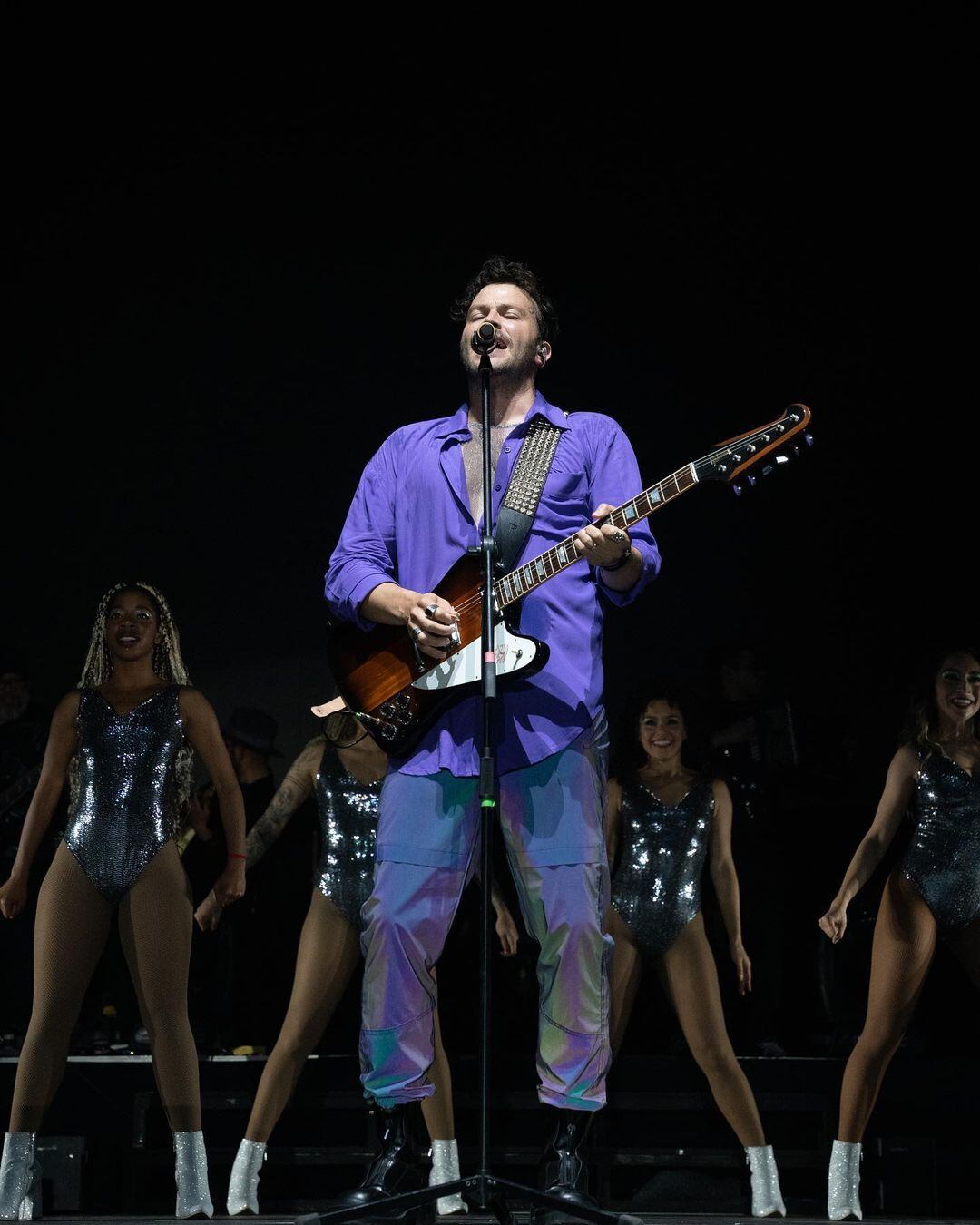 Gusi en concierto en el Movistar Arena en Bogotá