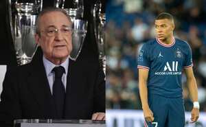 Florentino Pérez indicó que el actual Mbappé "no es su Mbappé".