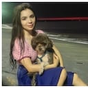 Lenny Fernández, abogada que murió protegiendo a su perro Salomón en el terremoto en Cali.