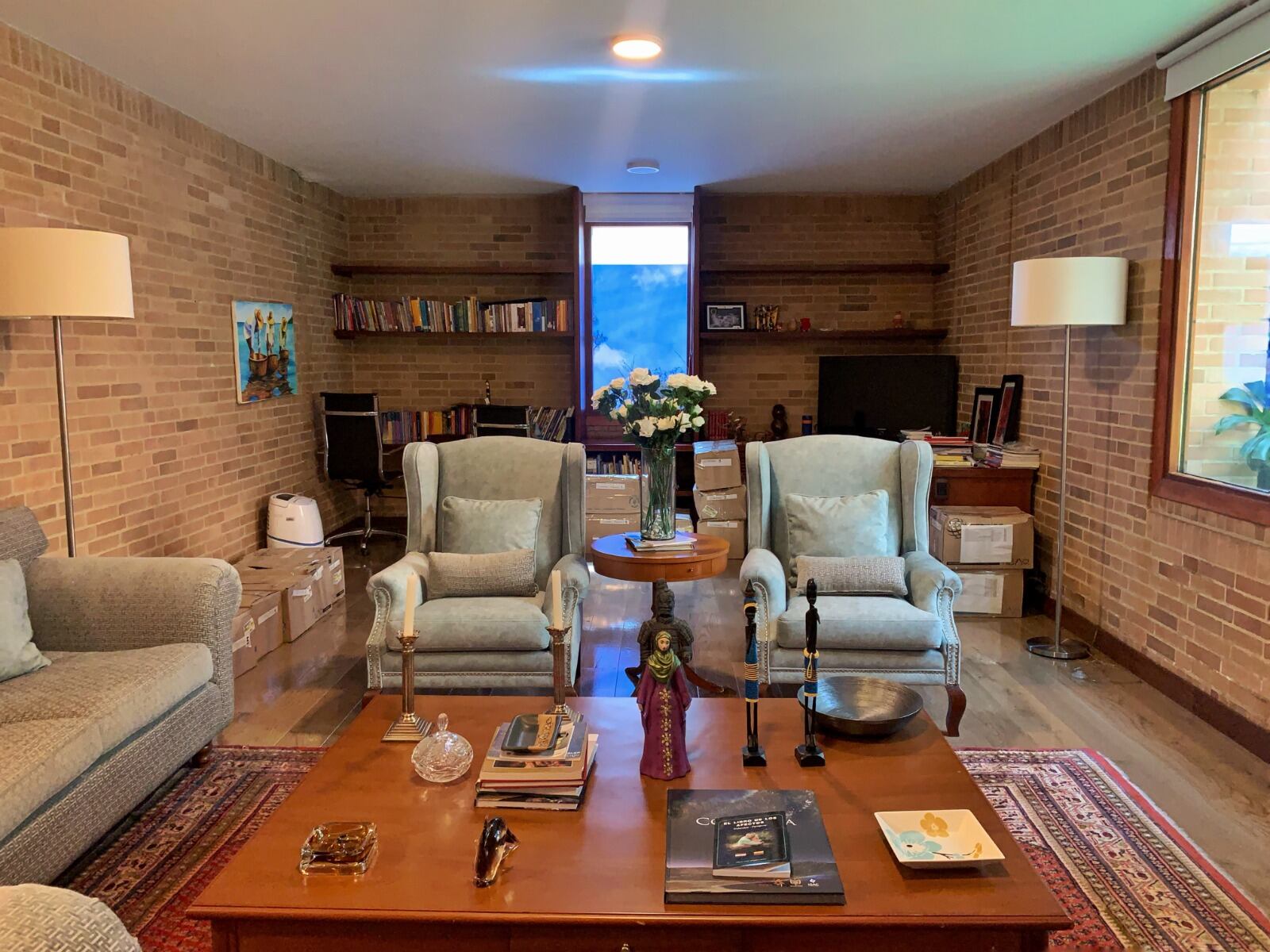 Aspectos de cómo quedó la sede de la Vicepresidencia cuando llegó el nuevo gobierno.