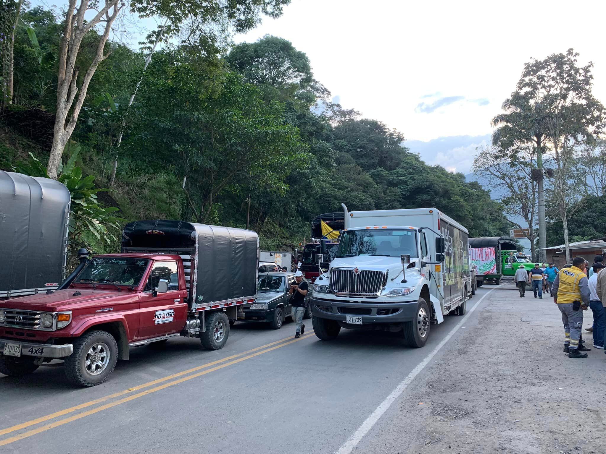 En el lugar hace presencia las autoridades.