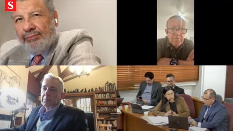 Juan Carlos Sierra Ramírez, alias El Tuso, declara este viernes en el juicio contra el expresidente Álvaro Uribe Vélez.