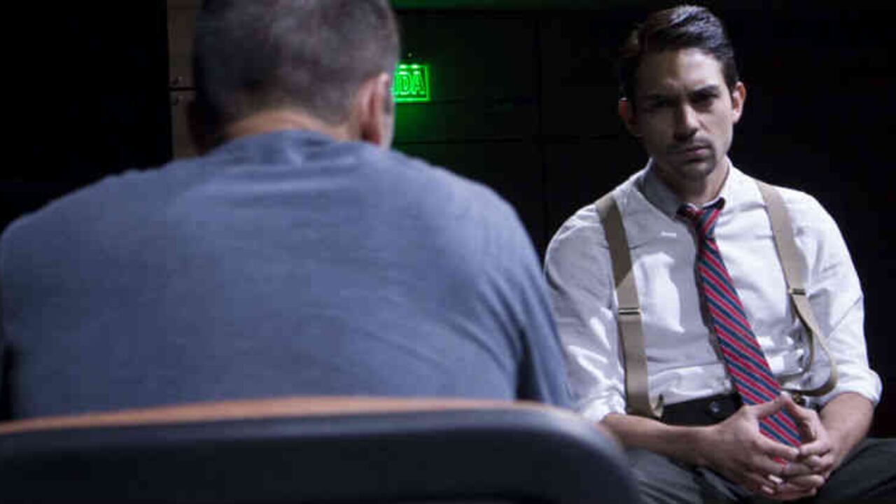 Andrés Londoño, en su papel como Denny, y Sebastián Eslava como Joey.