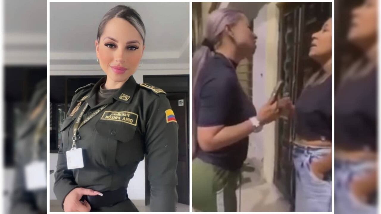 La oficial de la Policía se mostró con un tono de voz desafiante.