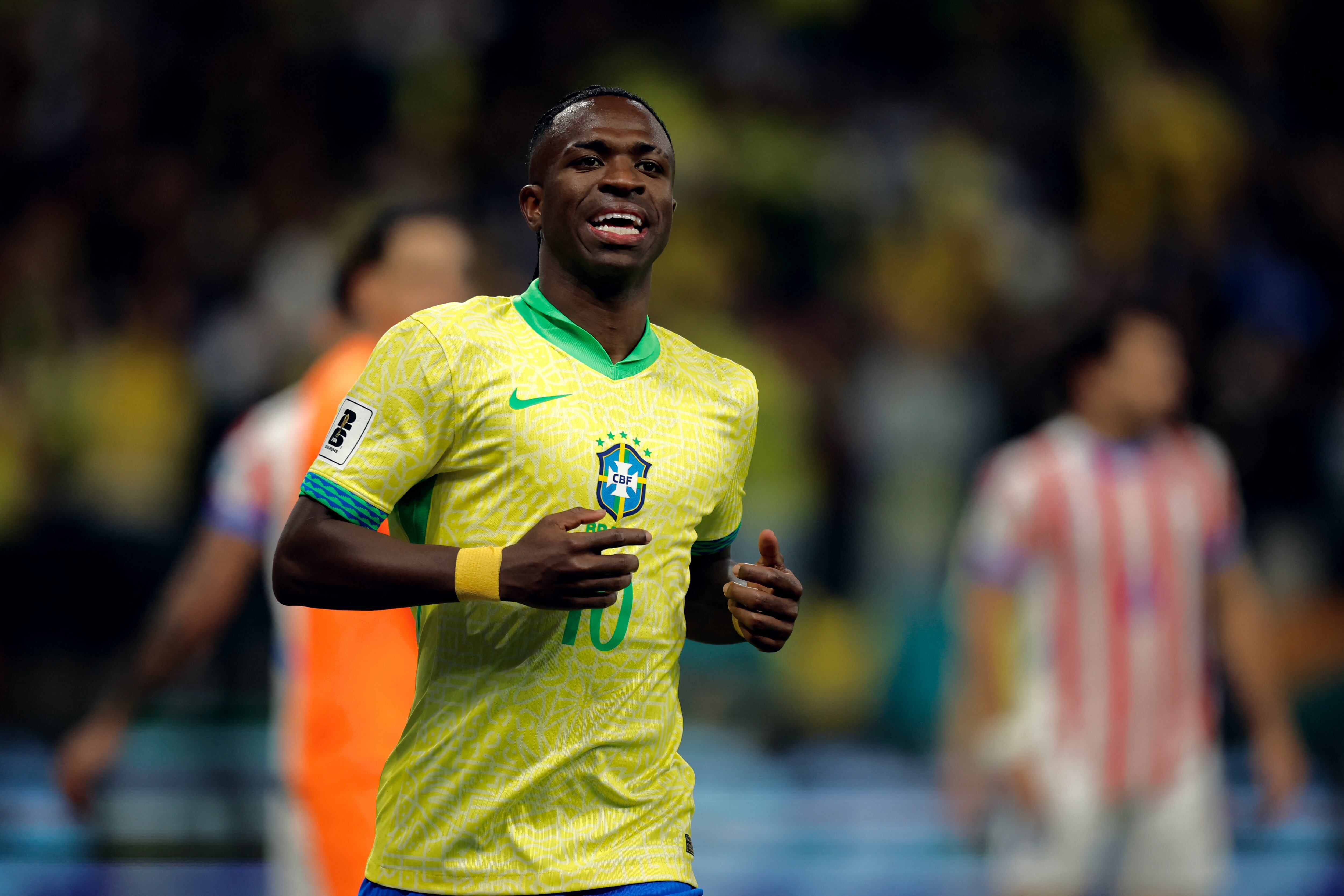 Vinicius Jr anotó para darle la victoria a Brasil.