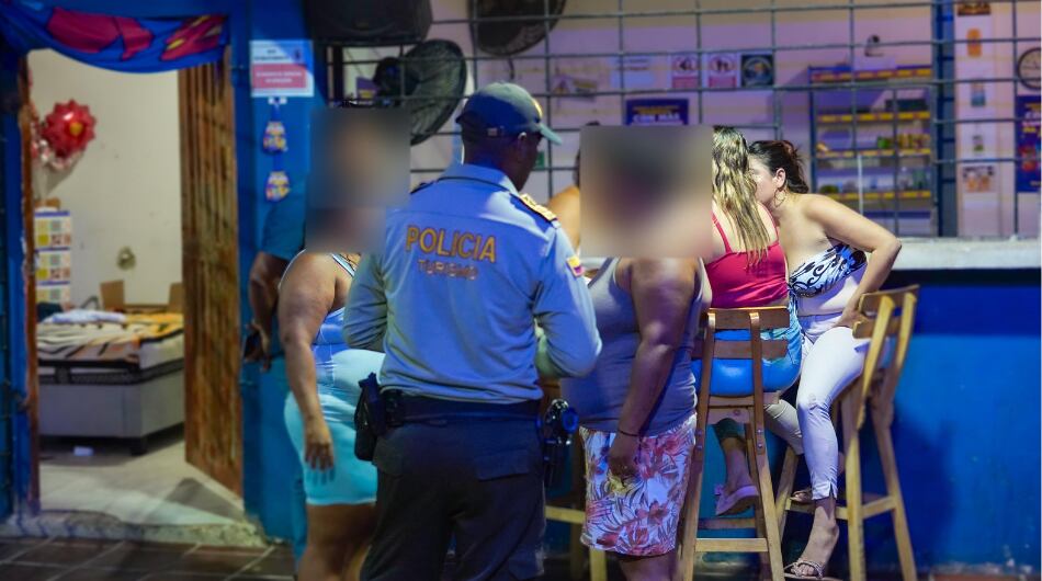 Intervención en isla Barú de Cartagena.