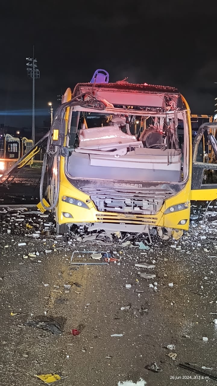Explosión bus SITP