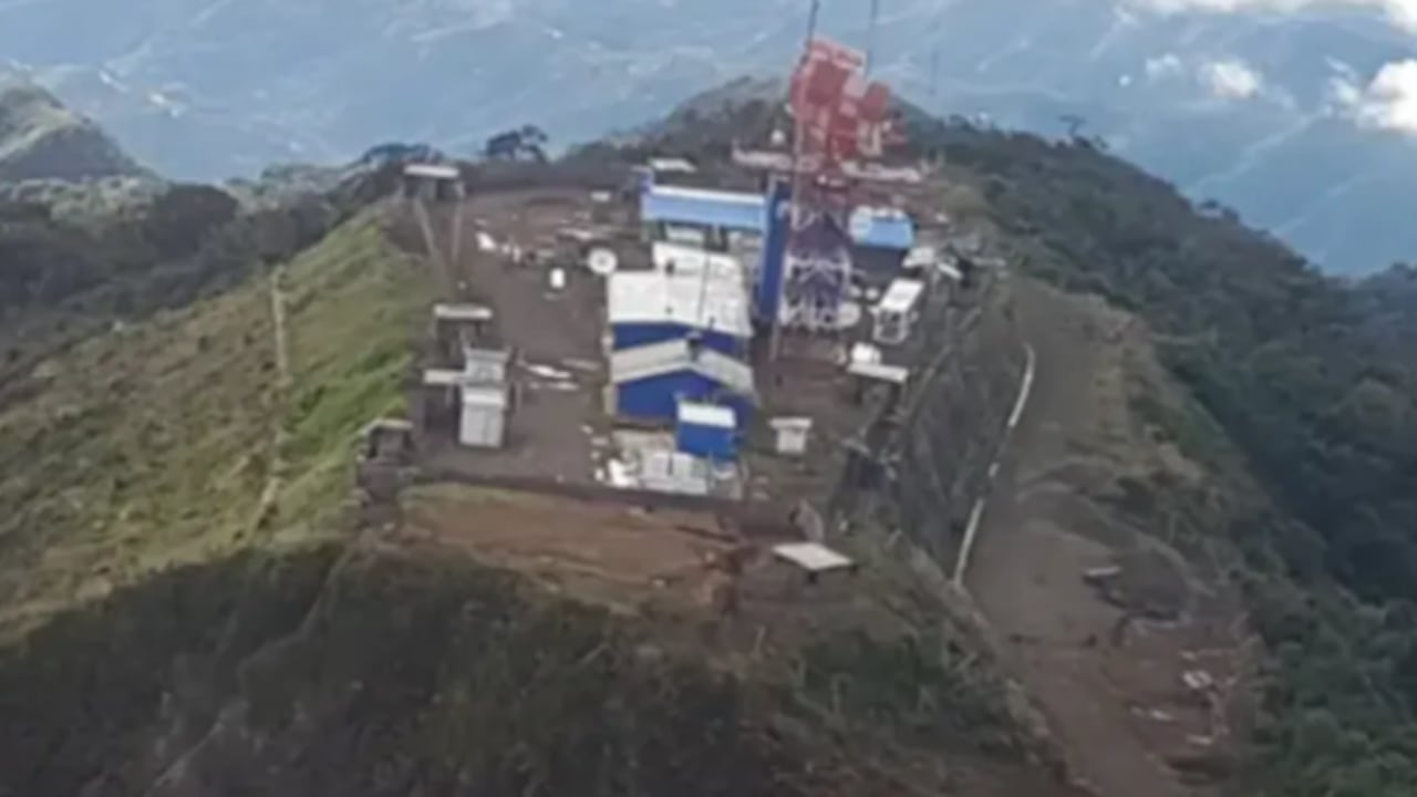 Cerro Santa Ana, en El Tambo, Cauca.