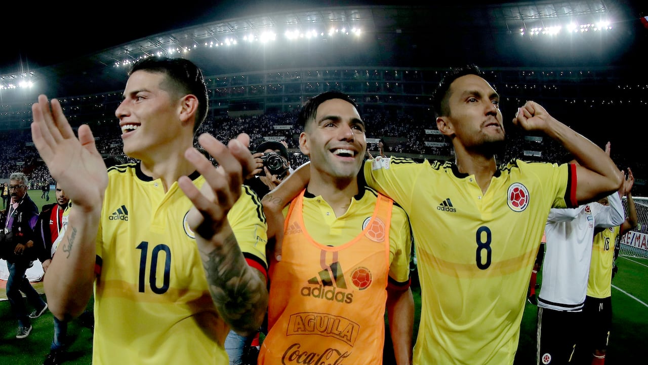 James Rodríguez compartió con Abel Aguilar en la clasificación al Mundial de 2018.