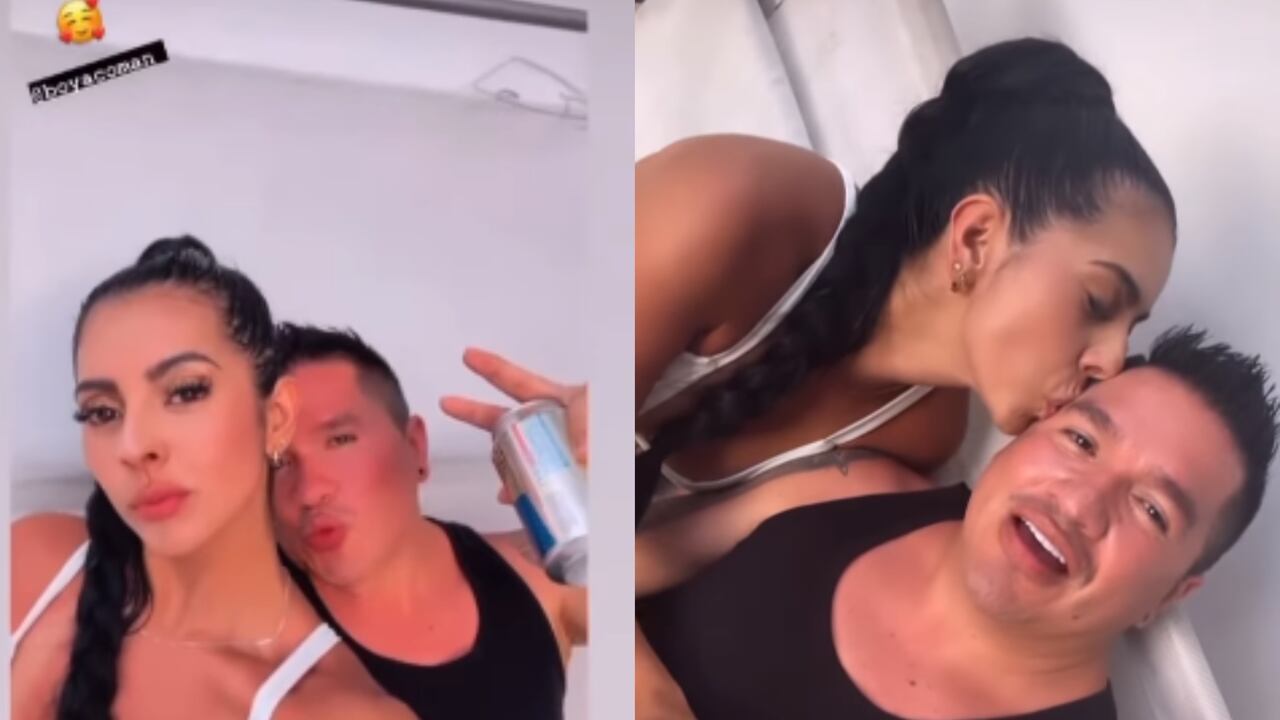 'Boyacomán' y Marcela Marenco.