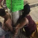 Disidencias amarran a un poste a presuntos expendedores de drogas en Tibú