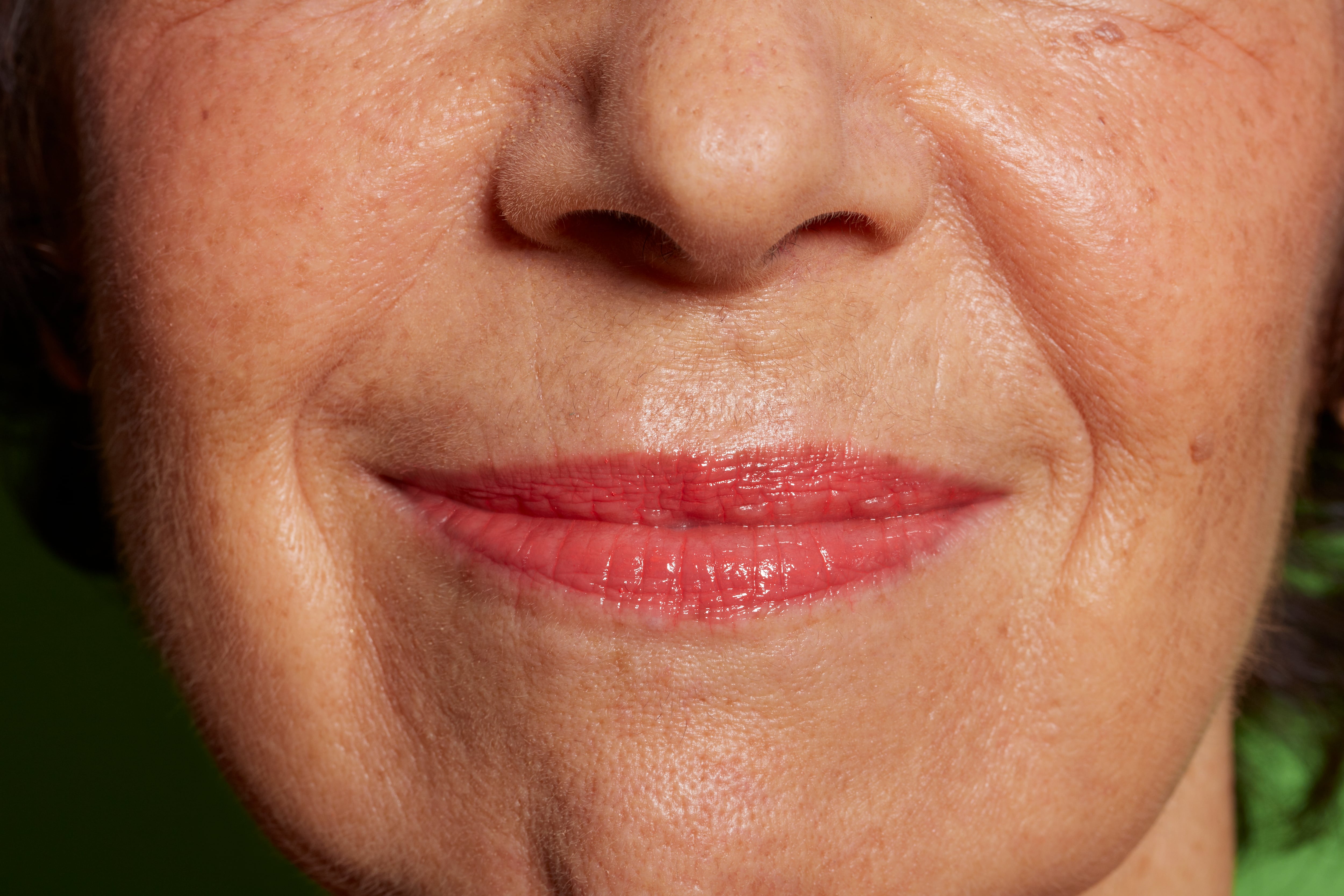 Los labios pierden volumen con el tiempo.