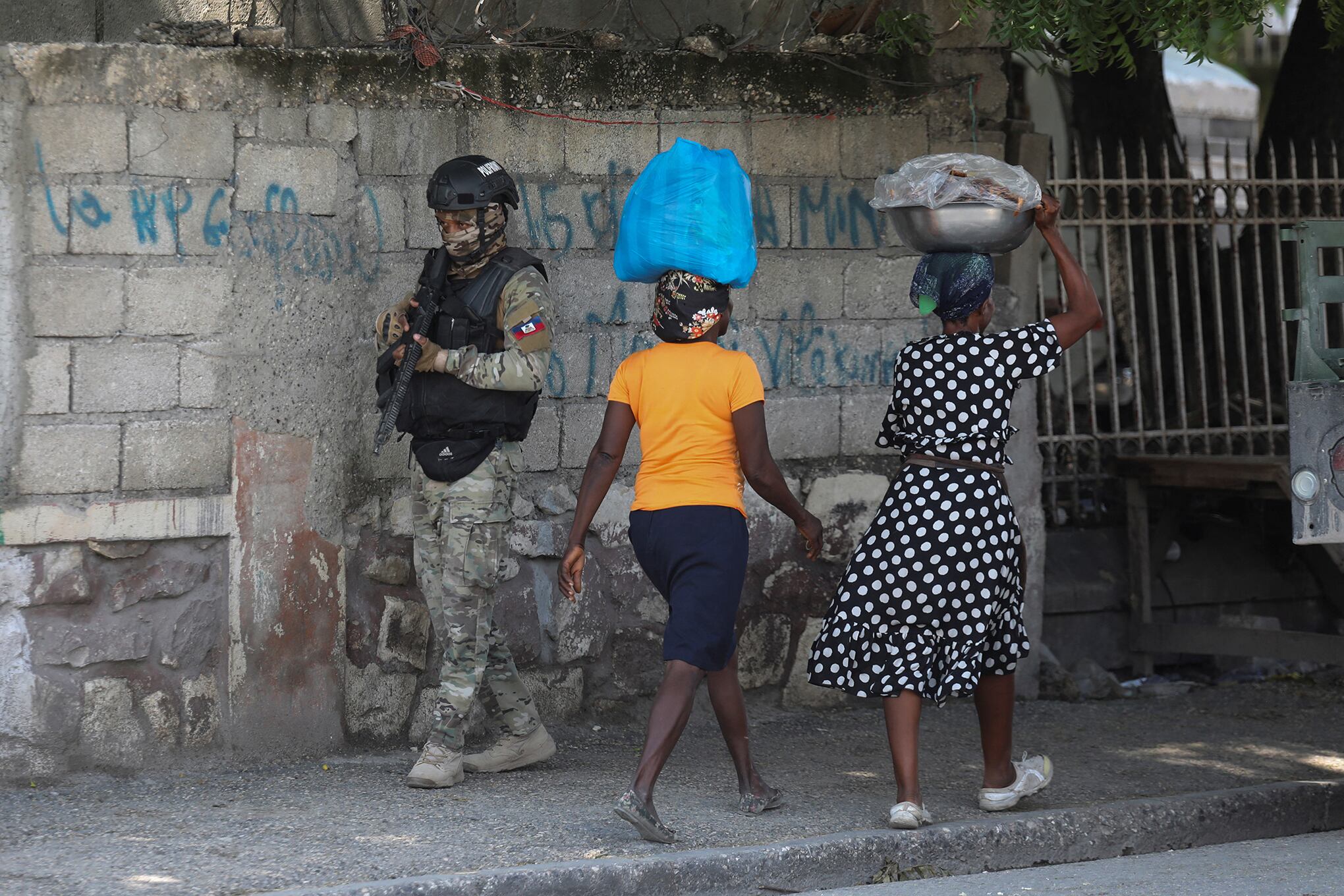 En imágenes : estalla la violencia en Port-au-Prince