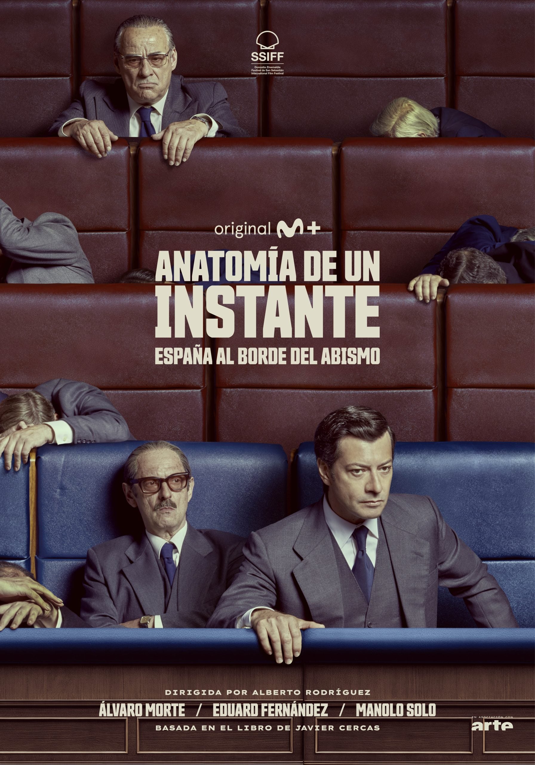 'Anatomía de un instante', serie de Movistar+ dirigida por Alberto Rodríguez, con Álvaro Morte, Manolo Solo y Eduard Fernández.