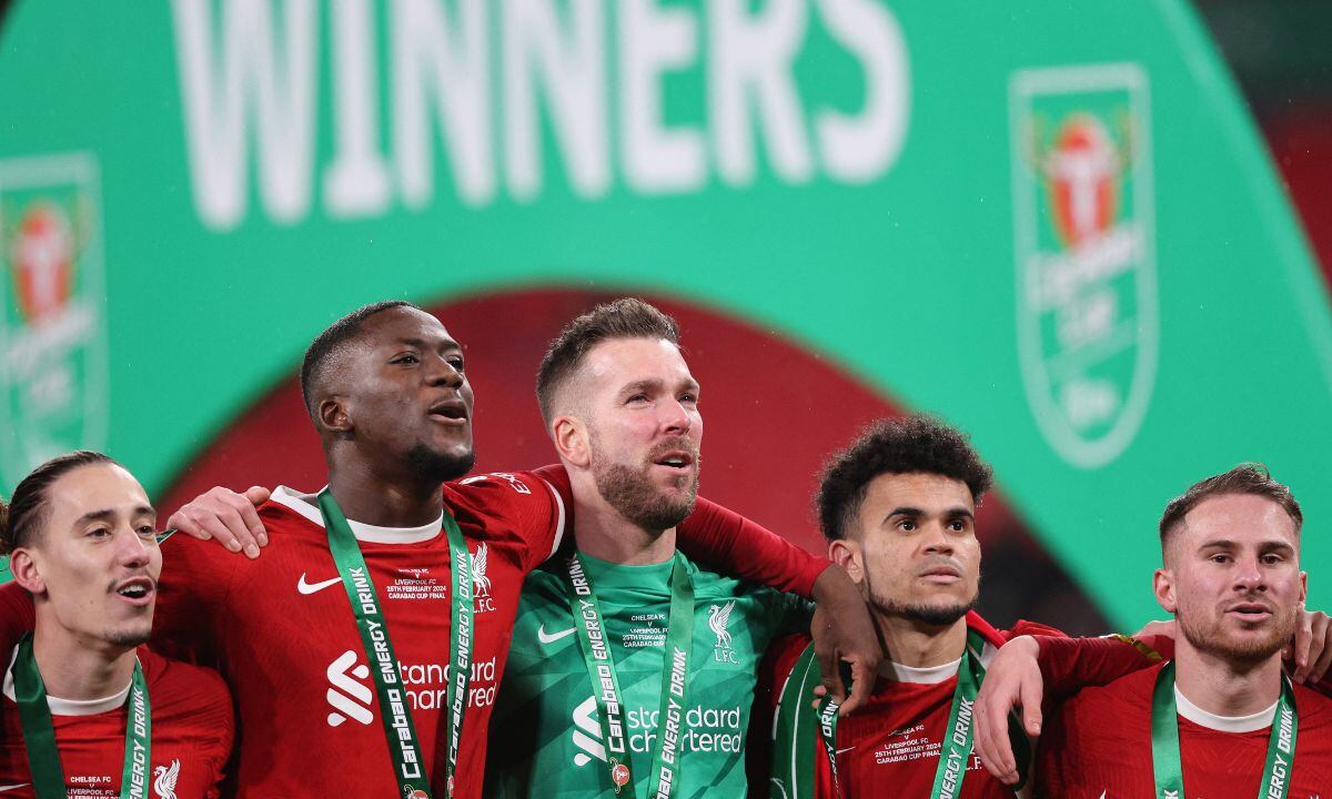 Así cantó Luis Díaz el  ‘You’ll Never Walk Alone’.