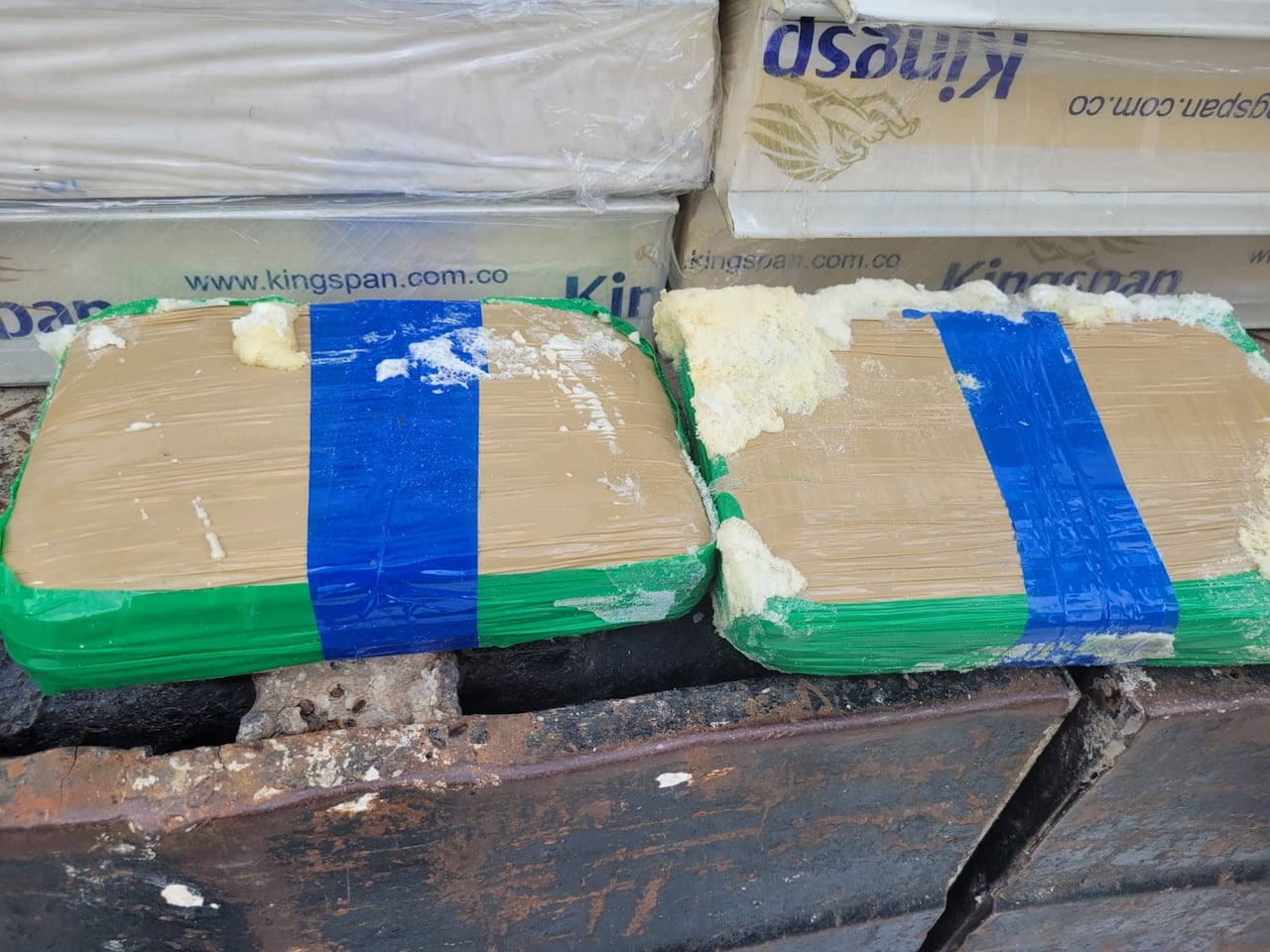 Incautación de marihuana en carreteras de Colombia