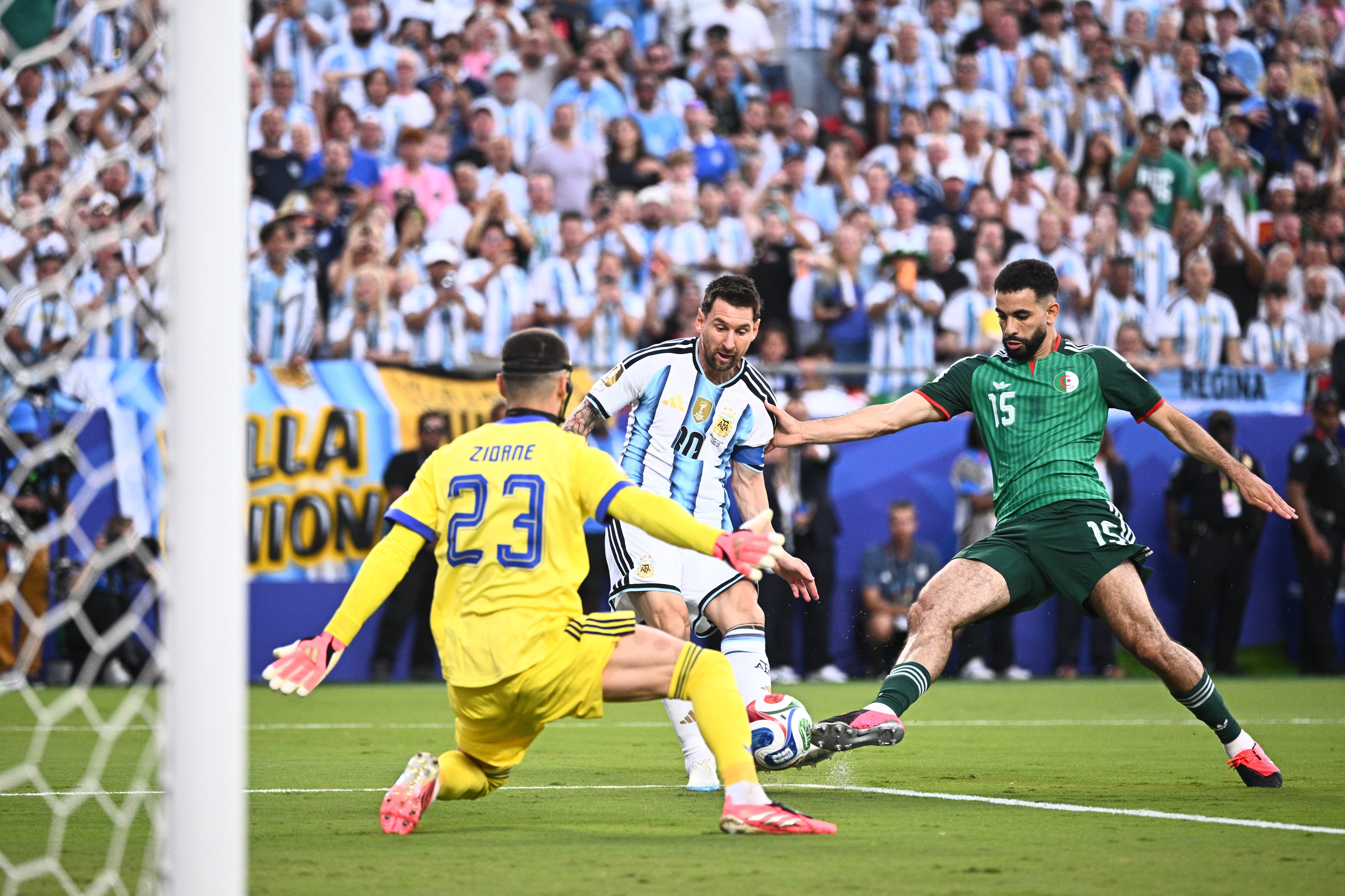 Luca Zidane ante Lionel Messi en un mano a mano del Mundial 2026