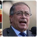 Carlos Ariel Sánchez y Gustavo Petro.