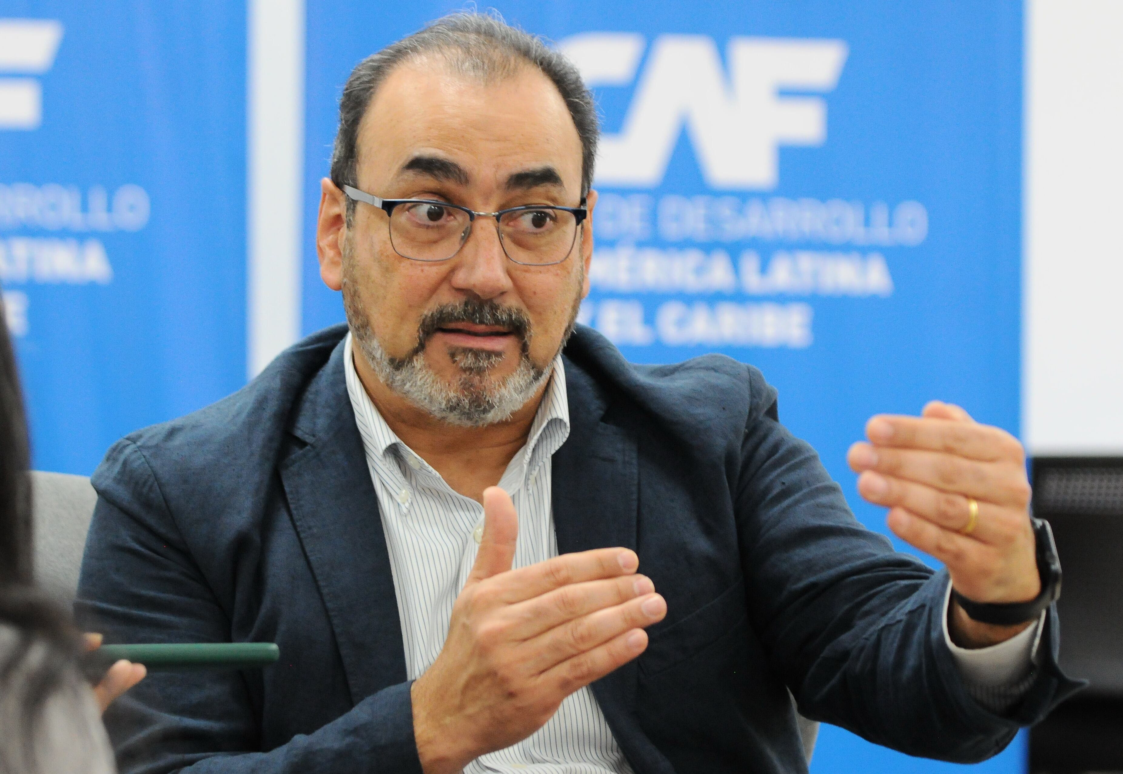 Cali: Economía, Sergio Díaz-Granados, presidente del CAF, Banco de desarrollo de América Latina y Caribe.