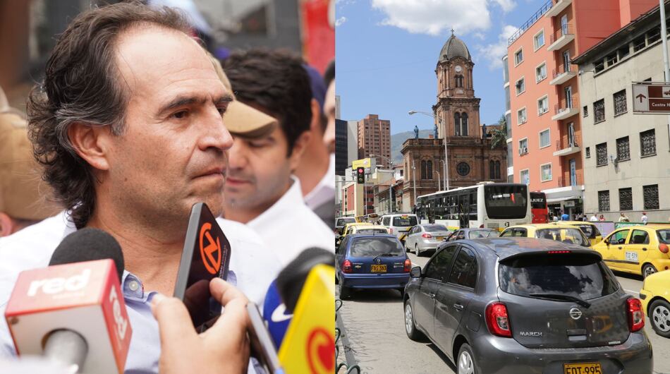 Alcalde Federico Gutiérrez y pico y placa.