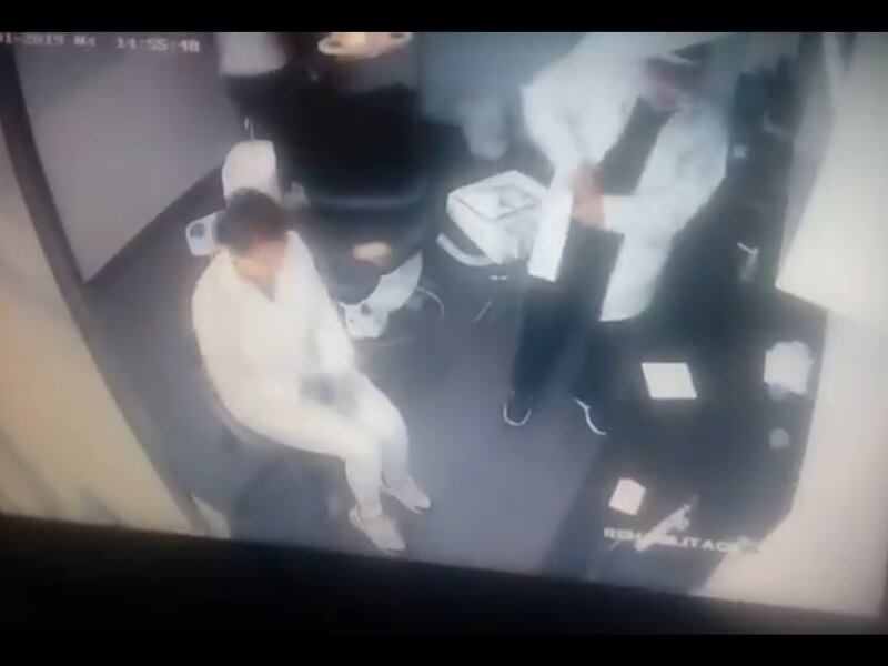 Aida Merlano estaba en el consultorio odontológico para realizarse un procedimiento parte de un diseño de sonrisa.