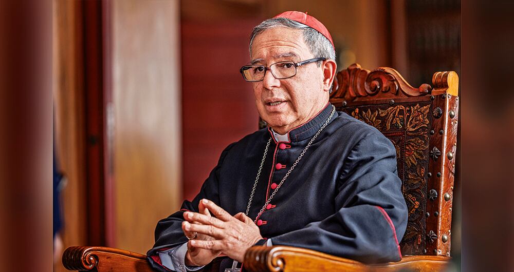 El cardenal conversó sobre los propósitos de la Iglesia.