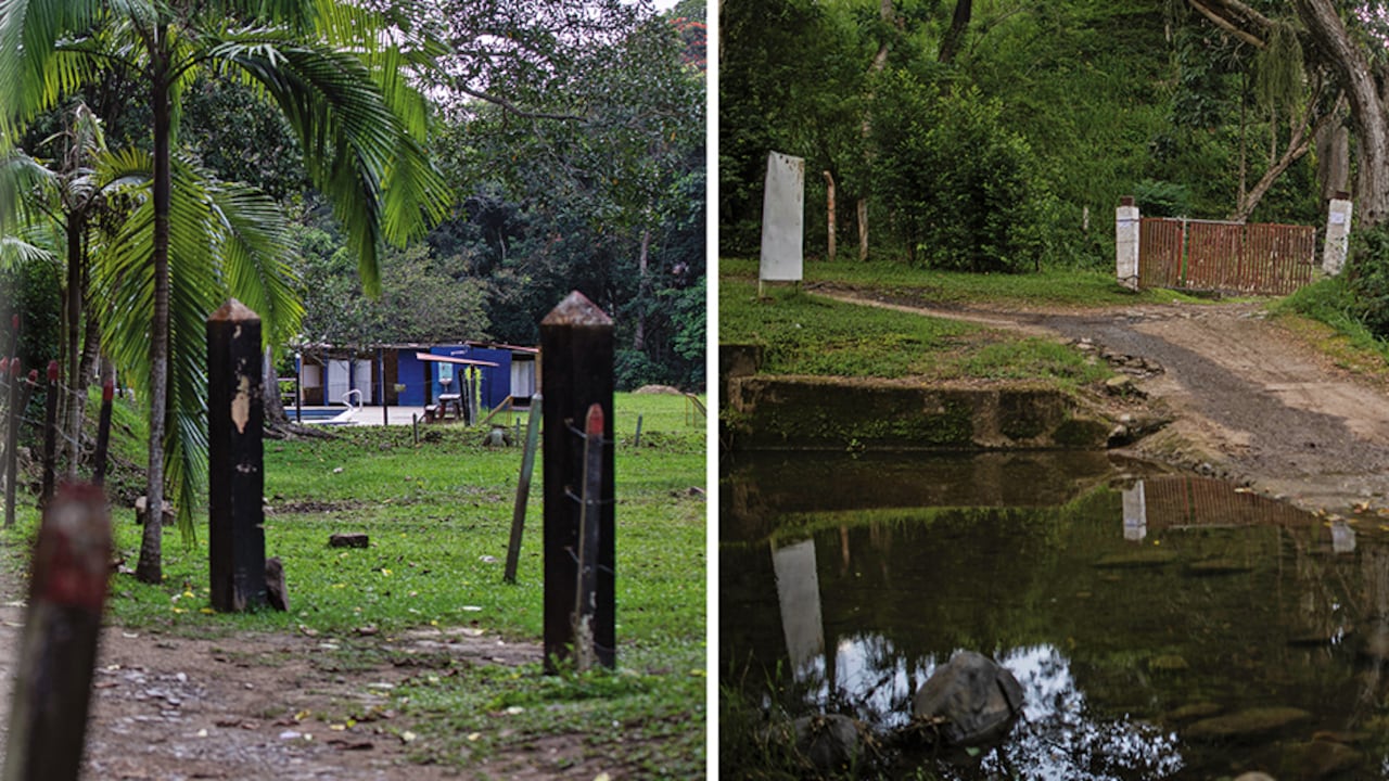La Fundación está ubicada a 3 kilómetros del centro de Villeta. Se llega por un puente colgante desgastado que facilita el cruce de la quebrada Cune. El ingreso es por una reja roja, vieja y oxidada.