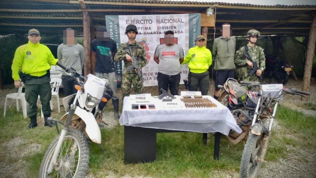 Golpe al Clan del Golfo en el departamento de Antioquia por parte del Ejército.