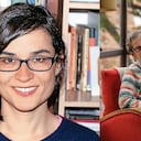 Carolina Sanín y Florence Thomas