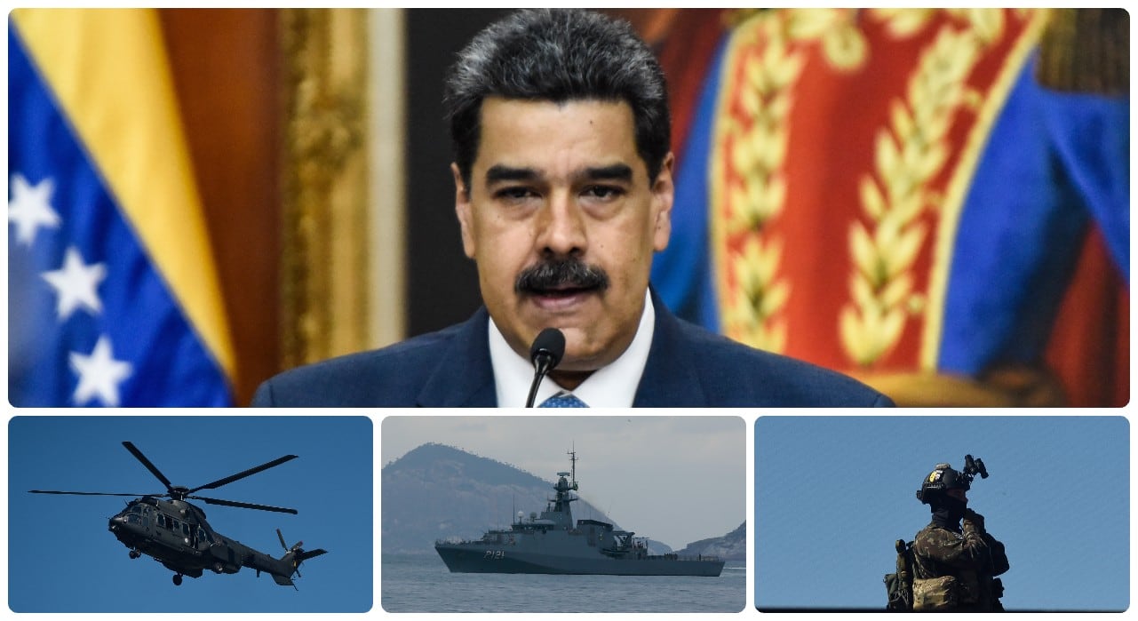 Nicolás Maduro se encuentra bajo tensión desde el despliegue de buques militares de Estados Unidos
