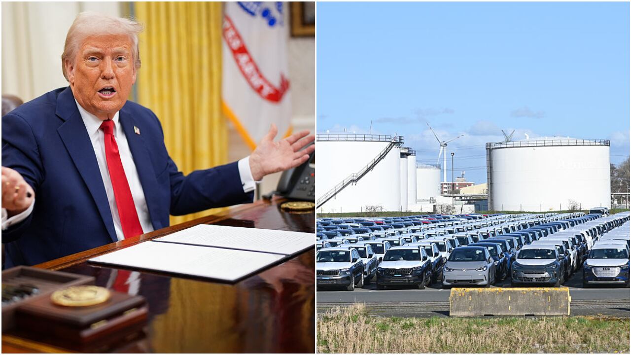 El presidente Trump confirmó tarifas arancelarias para los carros que ingresen a Estados Unidos.