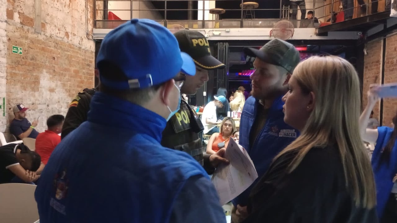 En total fueron dos establecimientos sellados.