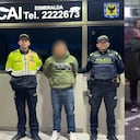 Captura del taxista y el momento en el que la Policía atiende la situación después de los disparos.