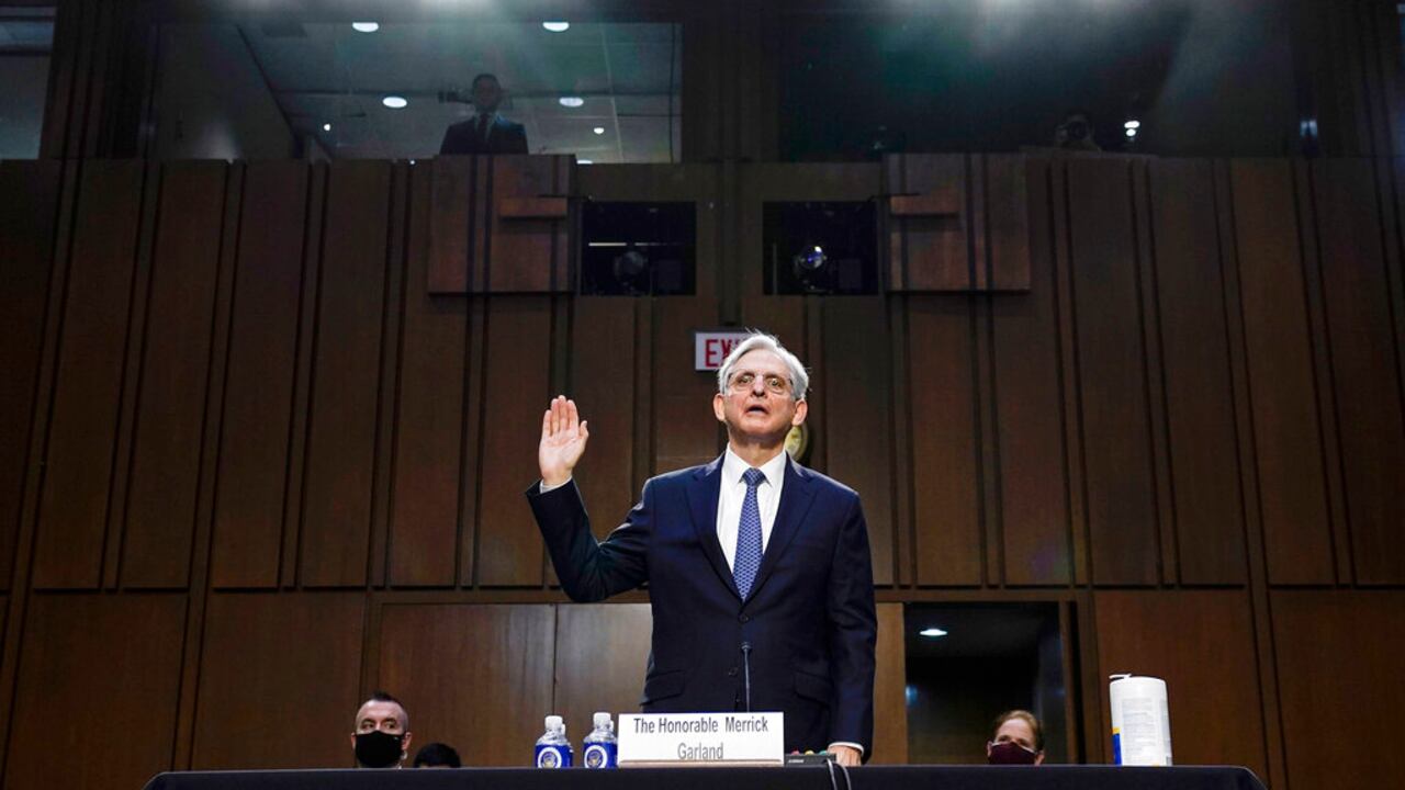El juez Merrick Garland, nominado para ser fiscal general de Estados Unidos.