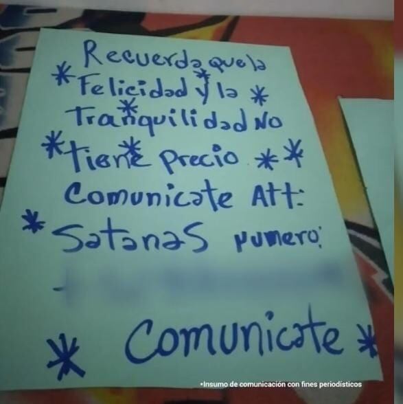 Integrantes 'Satanás'