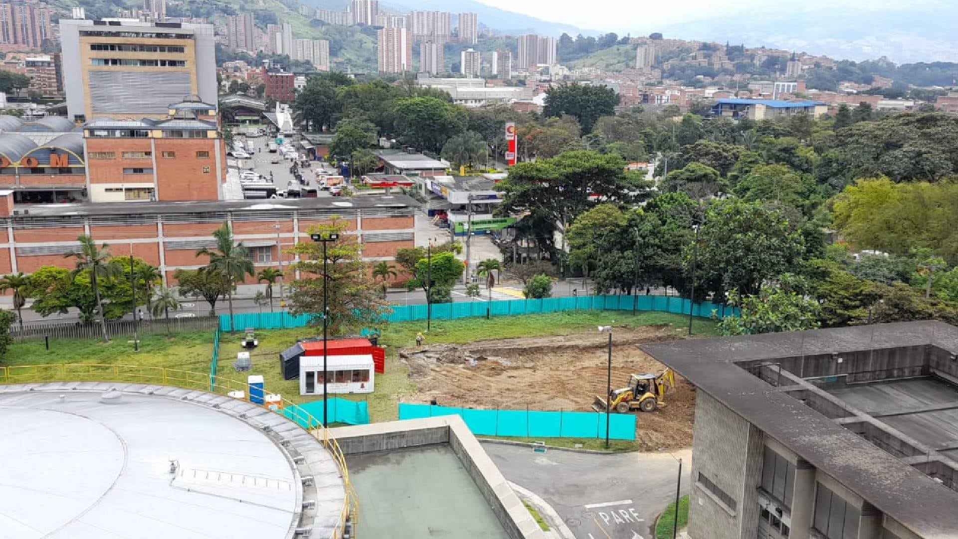 El equipo de EPM ya comenzó a acondicionar el terreno para instalar la planta de acondicionamiento del biogás.
