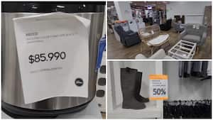 Algunos productos del 'outlet' de Falabella.