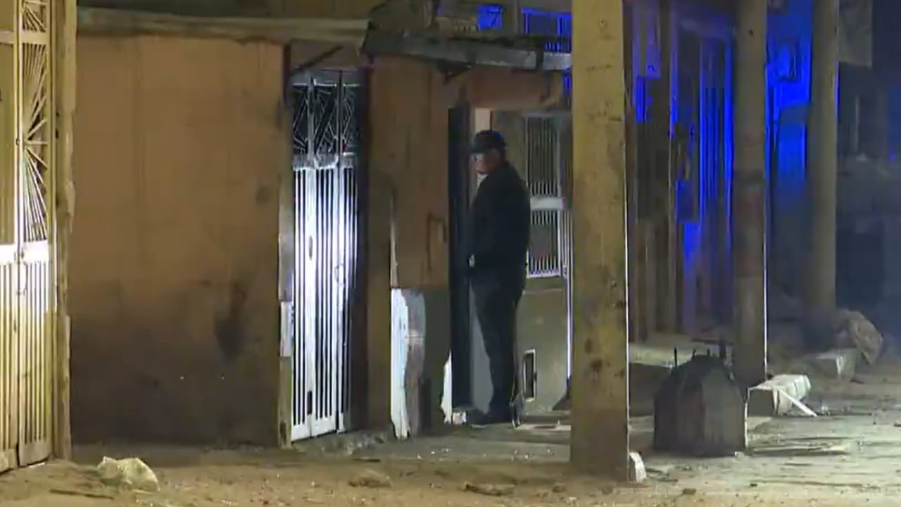 Imagen después de la explosión.